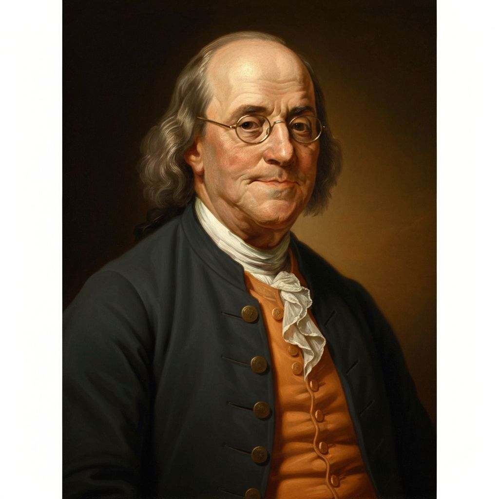 Portrait of Benjamin Franklin