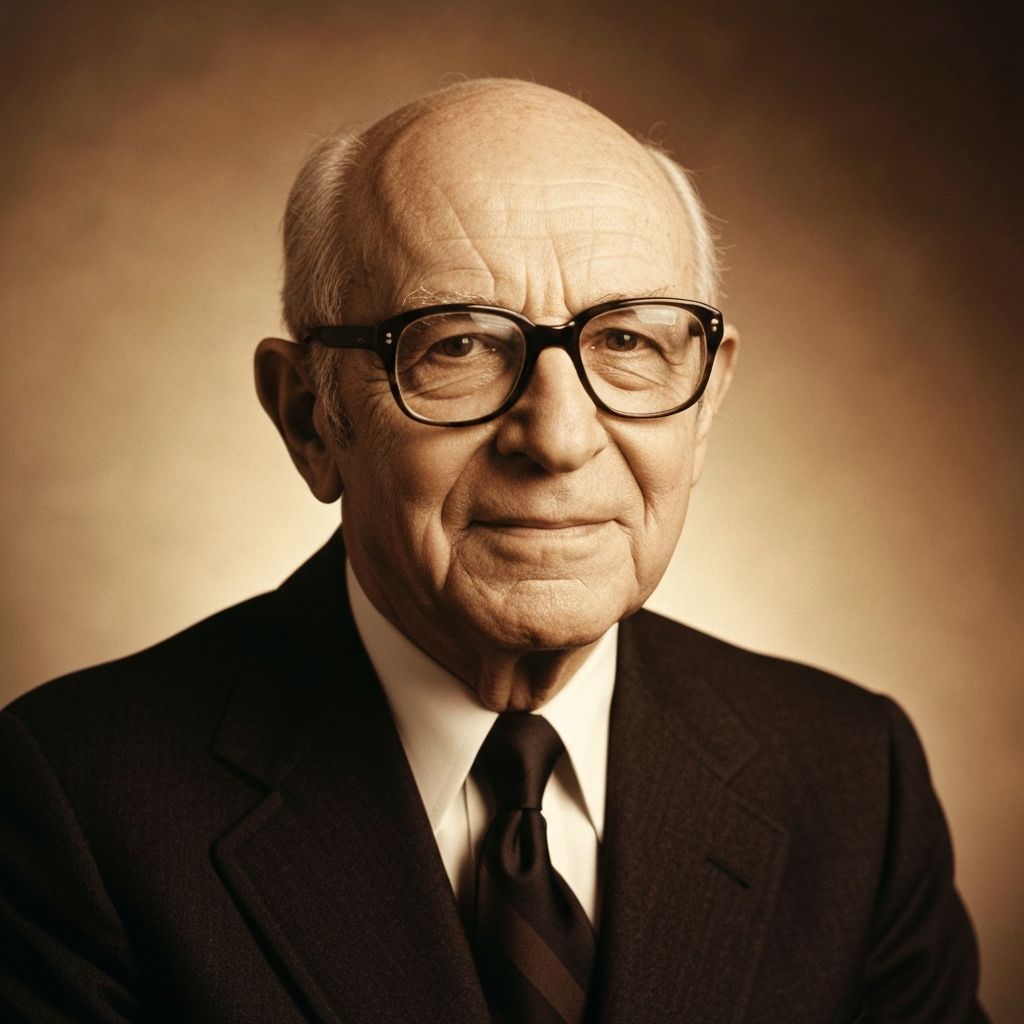 Portrait of Buckminster Fuller