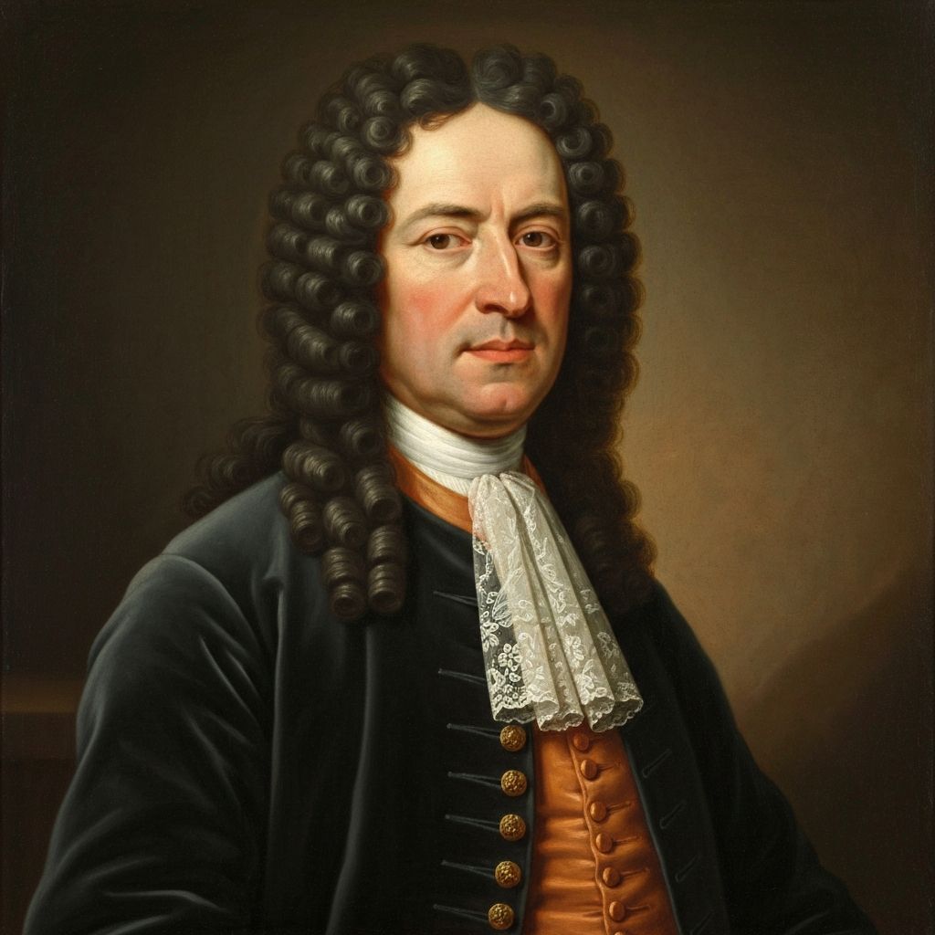Portrait of Gottfried Wilhelm Leibniz