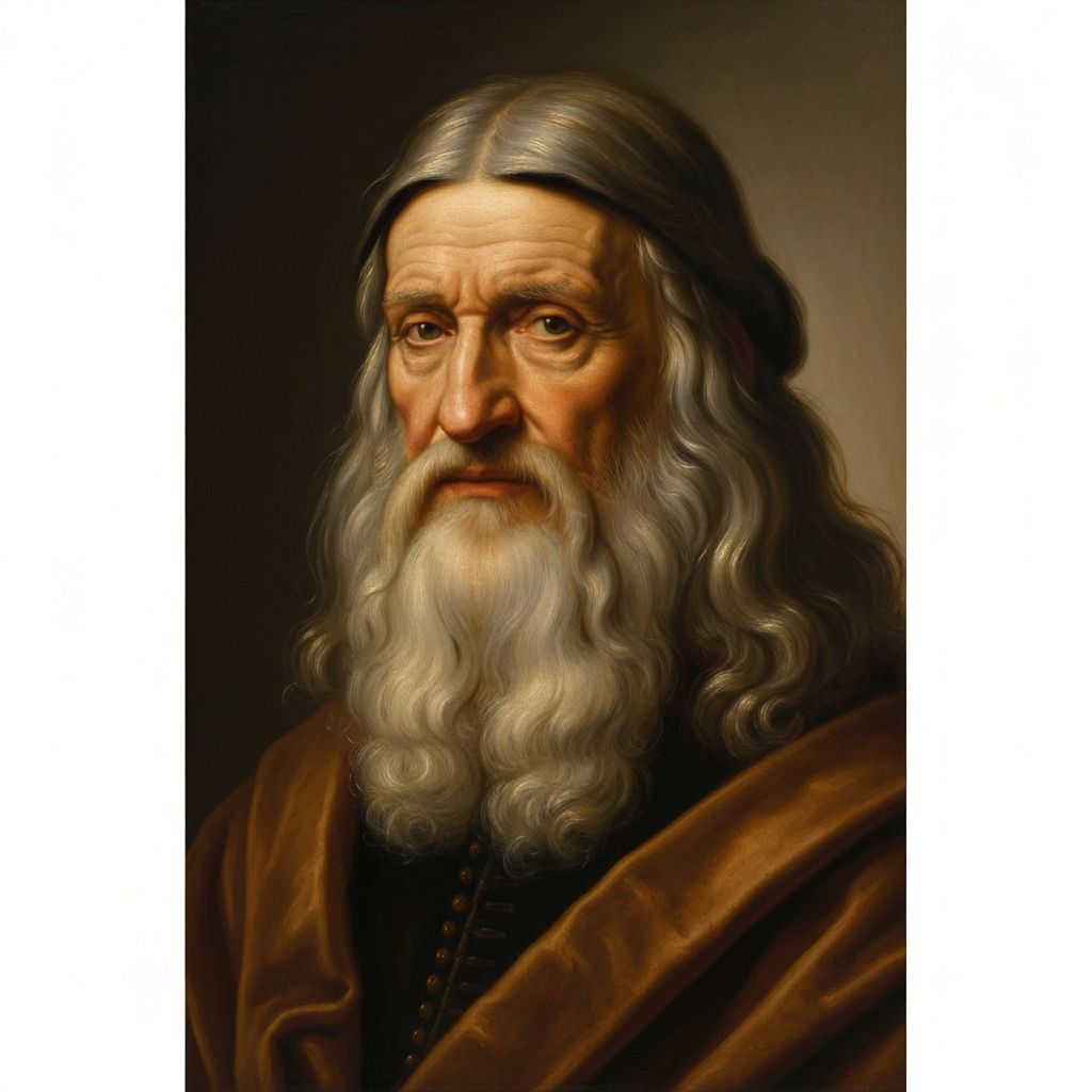 Portrait of Leonardo da Vinci