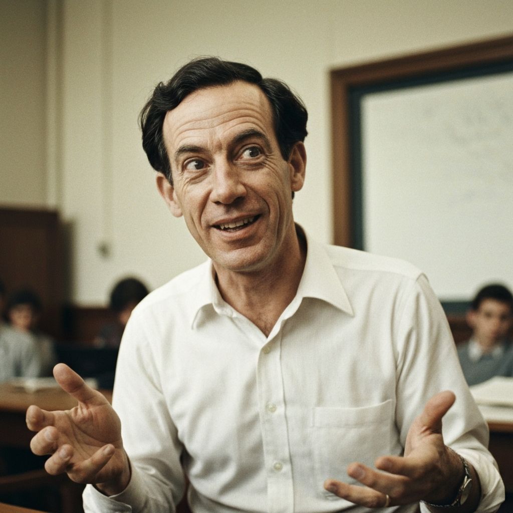 Portrait of Richard Feynman